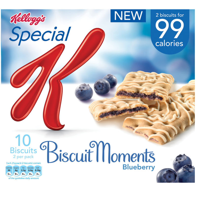 Kelloggs SpecialK BiscuitMomentsBlueberry 96g 125g Kelloggs SpecialK BiscuitMomentsBlueberry 96g 125g