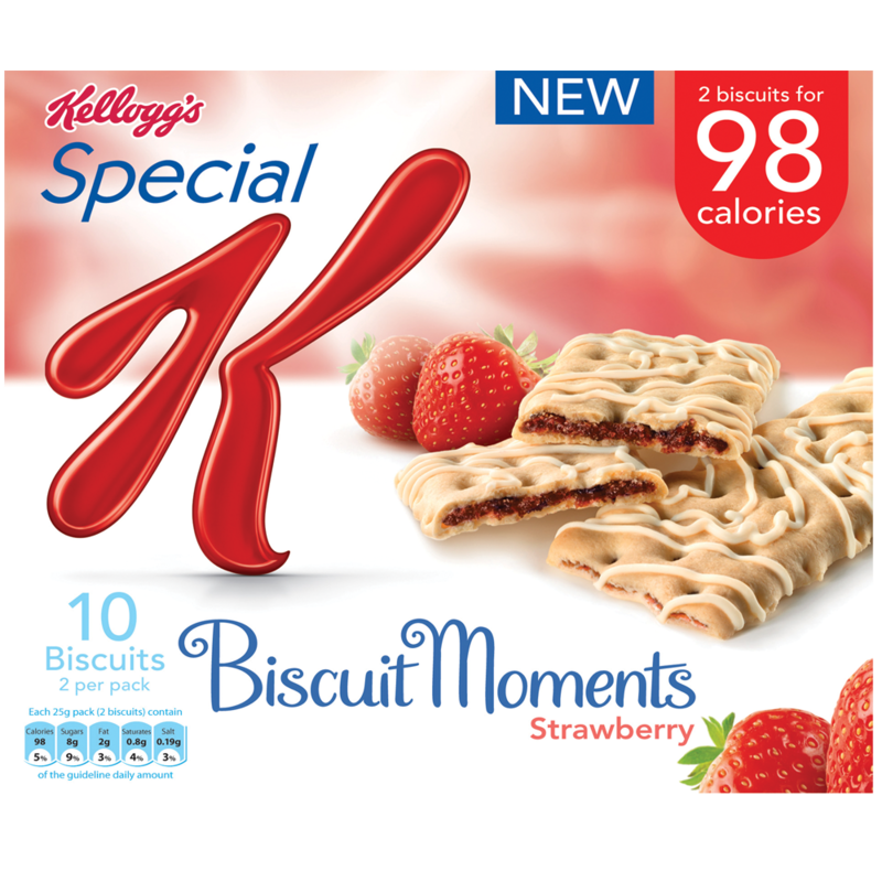 Kelloggs SpecialK BiscuitMomentsStrawberry 96g 125g