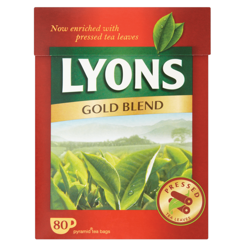 Lyons TeaGoldBlend 80pce 250g