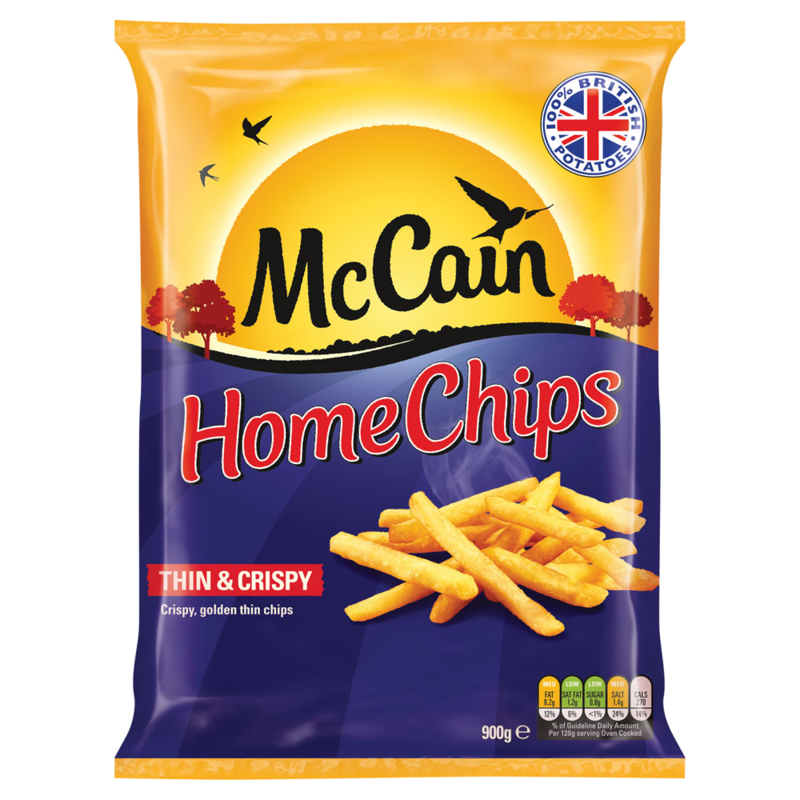 McCain Thin Crispy Home Chips 900g