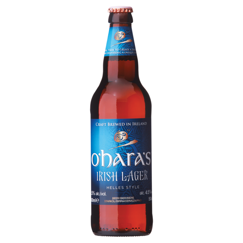O Hara s Irish Lager Helles Style 500ml