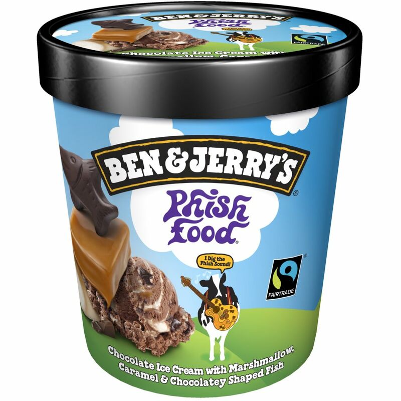 Ben & Jerry's Phish Food Ice Cream 500ml