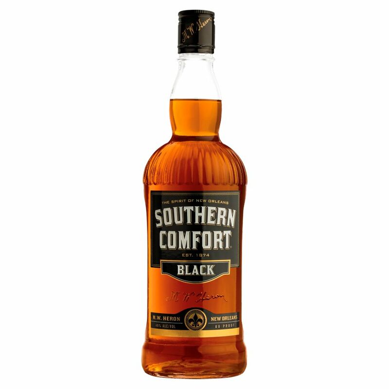 Southern Comfort Black Liqueur with Whiskey 70cl