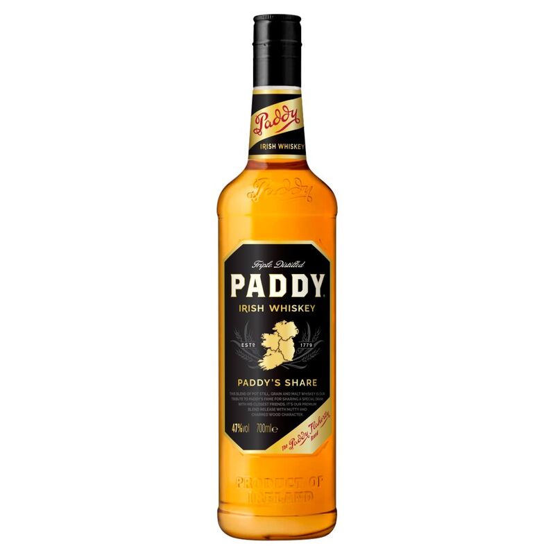 Paddy Triple Distilled Irish Whiskey 700ml