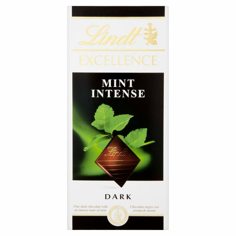 Lindt Excellence Mint Intense Dark 100g