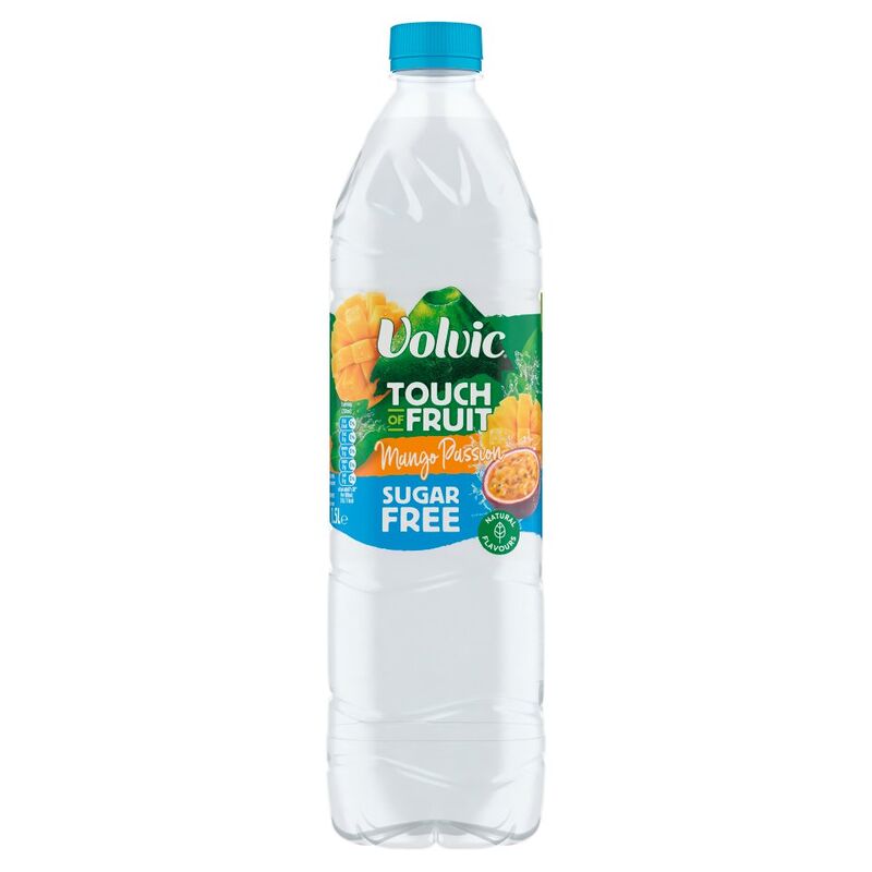 Volvic Touch of Fruit Sugar Free Mango Passion 1.5L