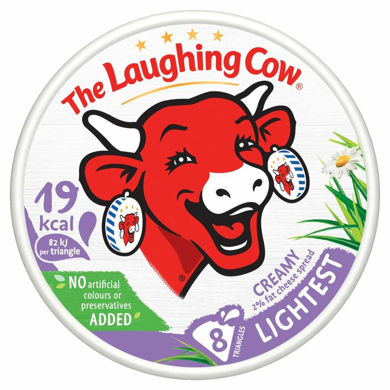 The Laughing Cow Lightest Cheese Spread 8 Triangles 133g