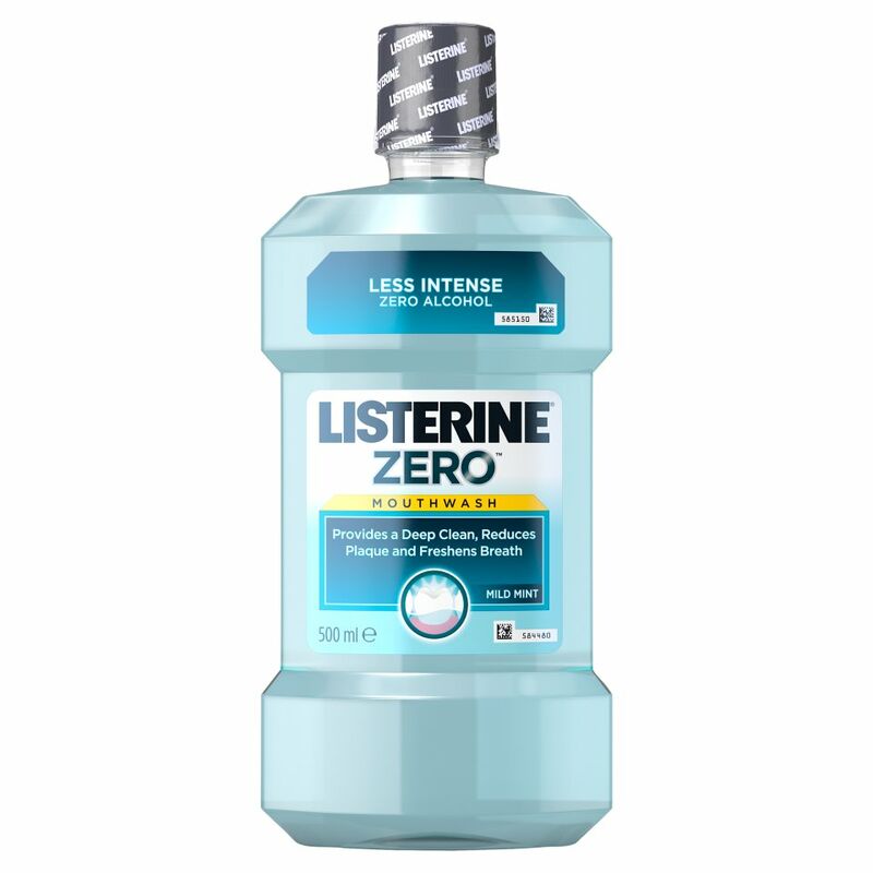 Listerine Zero Mouthwash Mild Mint 500ml
