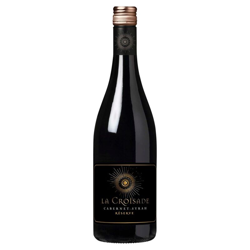 La Croisade Cabernet-Syrah Réserve 75cl