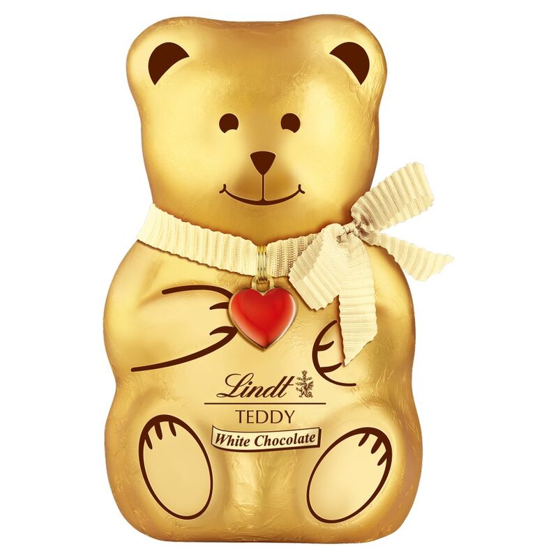 Lindt Teddy Christmas White Chocolate 100g