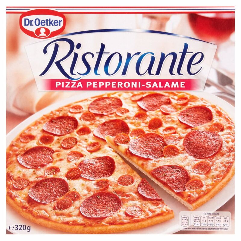 Dr. Oetker Ristorante Pizza Pepperoni-Salame 320g