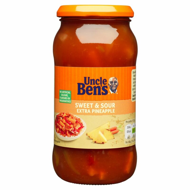 UNCLE BEN'S® Sweet & Sour Extra Pineapple 450g