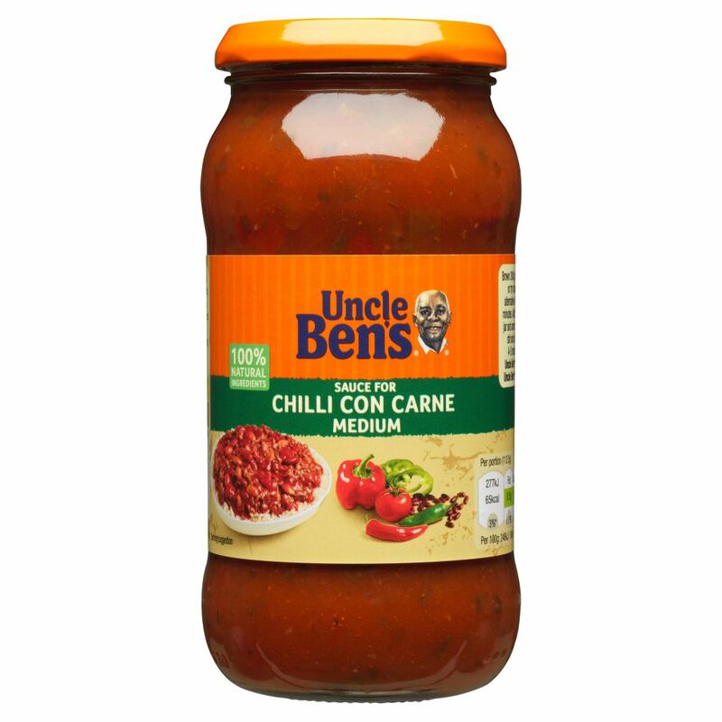 UNCLE BEN'S® Sauce for Chilli Con Carne Medium 450g