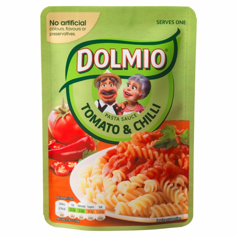 DOLMIO® Pasta Sauce Tomato & Chilli 170g