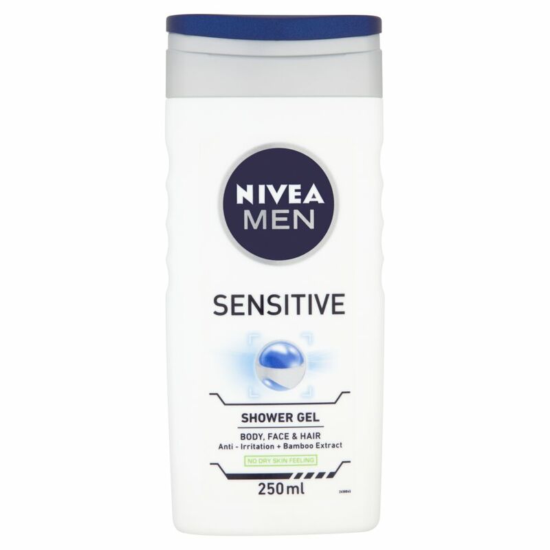 NIVEA MENĀ® Sensitive Shower Gel 250ml NIVEA MENĀ® Sensitive Shower Gel 250ml