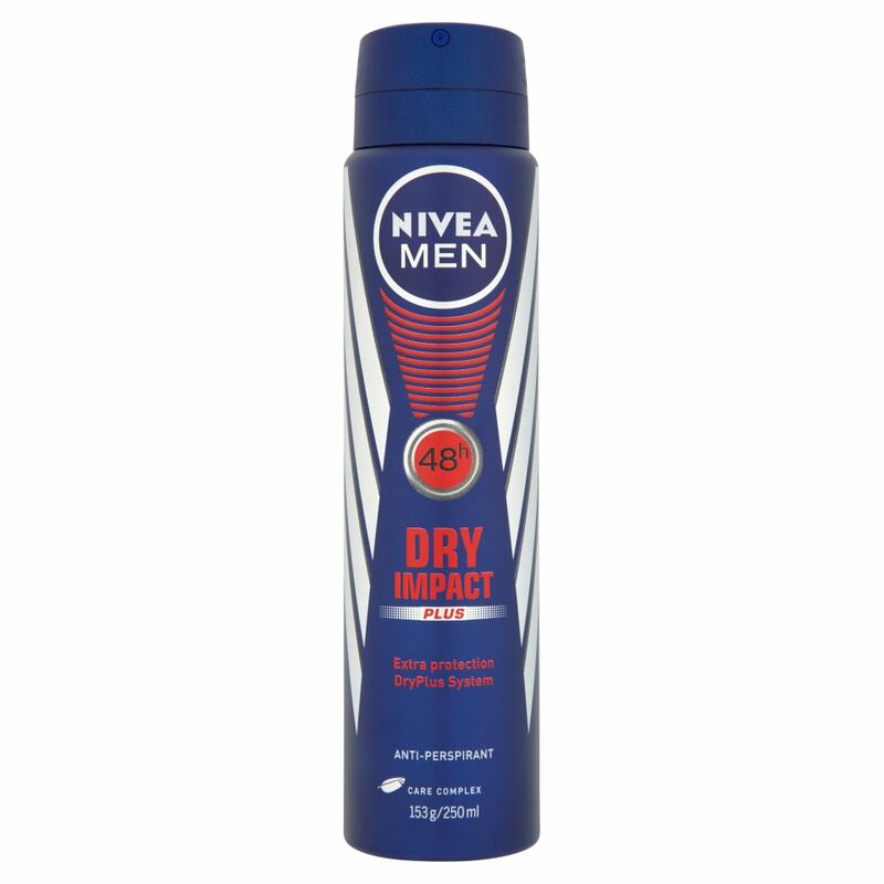 NIVEA MENĀ® Dry Impact Plus 48h Anti-Perspirant 250ml