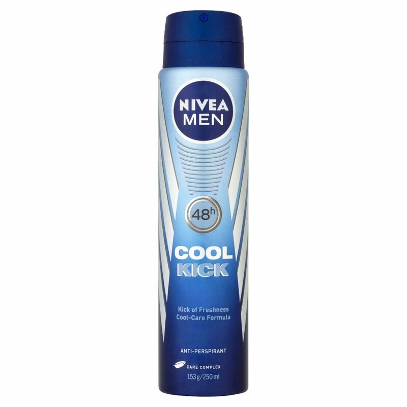 NIVEA MENĀ® Cool Kick 48h Anti-Perspirant 250ml NIVEA MENĀ® Cool Kick 48h Anti-Perspirant 250ml