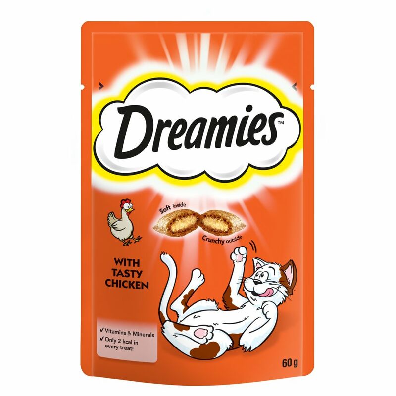 DREAMIES™ Cat Treats with Tasty Chicken 60g