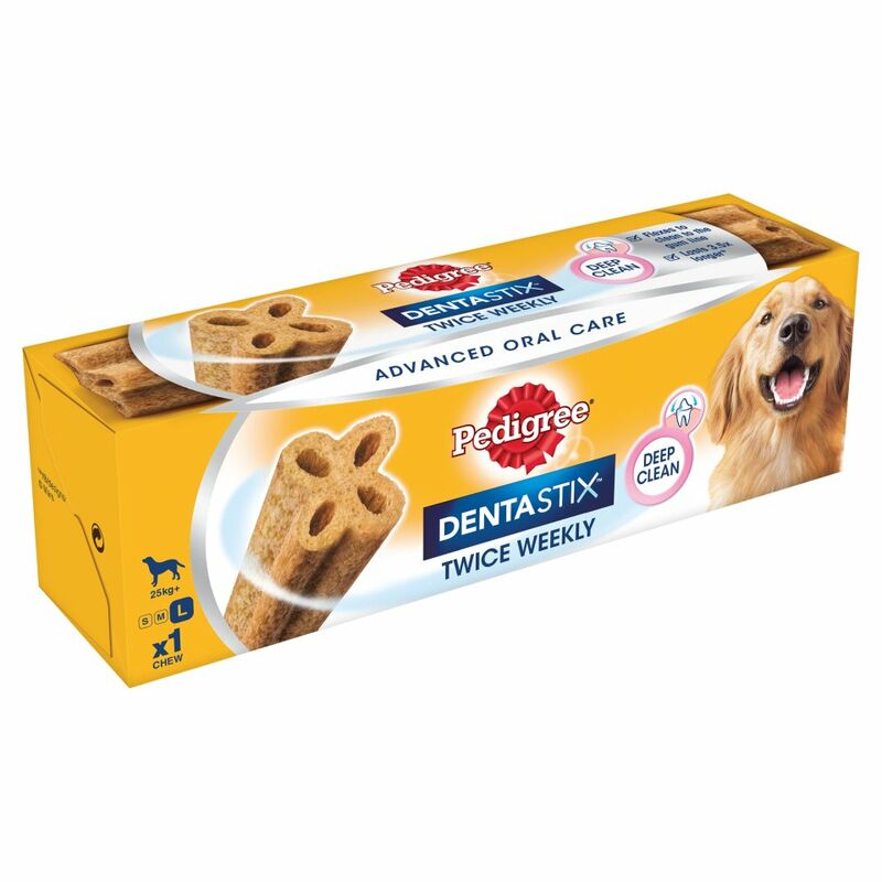 PEDIGREE Dentastix Twice Weekly Large Dog Dental Chew 1 Stick PEDIGREE Dentastix Twice Weekly Large Dog Dental Chew 1 Stick