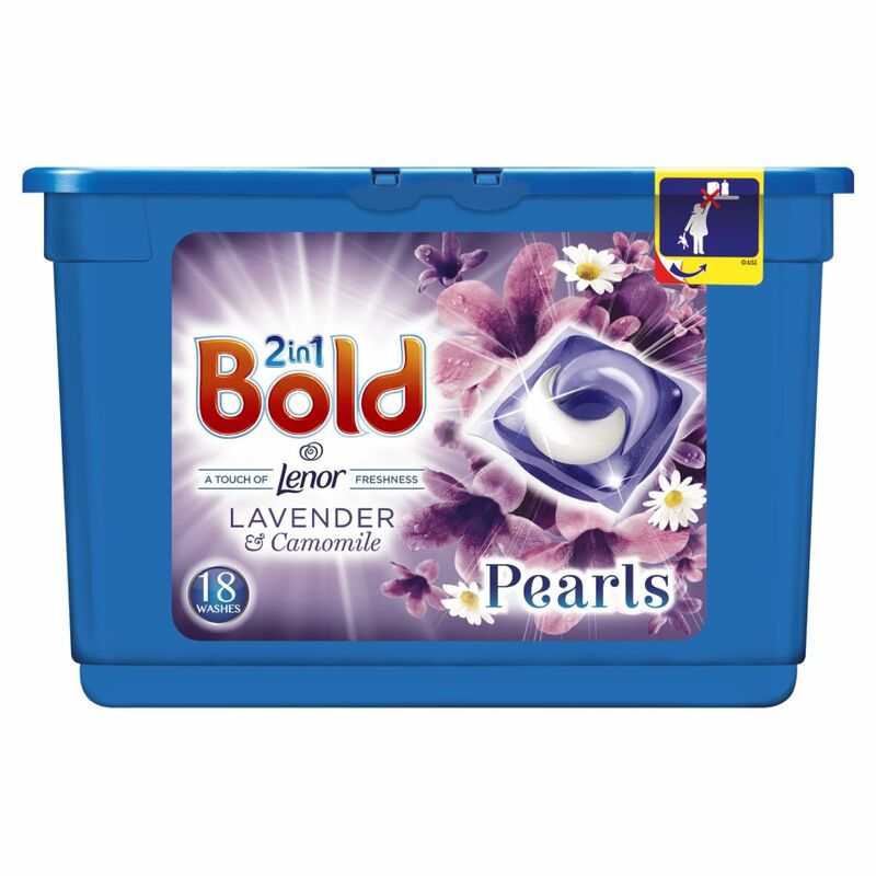Bold 2in1 Washing Capsules Lavender & Camomile 18 Washes Bold 2in1 Washing Capsules Lavender & Camomile 18 Washes