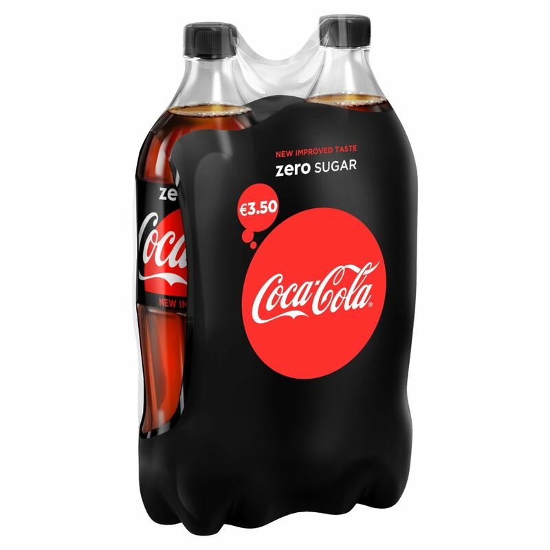 Coca-Cola Zero €3.50 2 x 1.75L