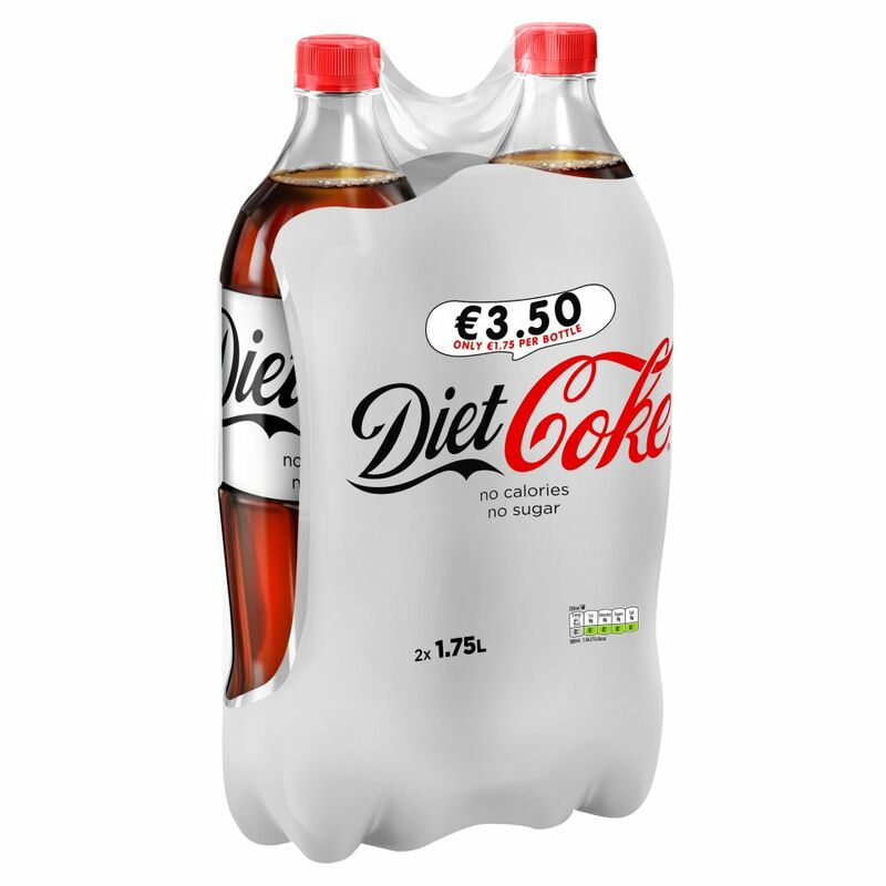 Diet Coke 2 x 1.75L €3.50