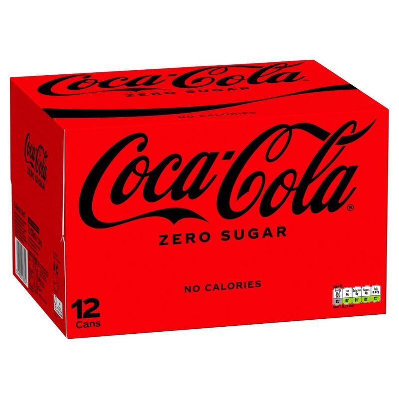 Coca-Cola Zero Sugar 12 x 330ml