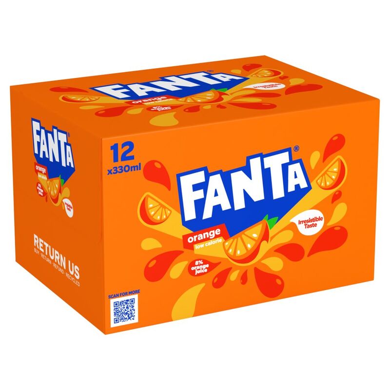 Fanta Orange 12 x 330ml