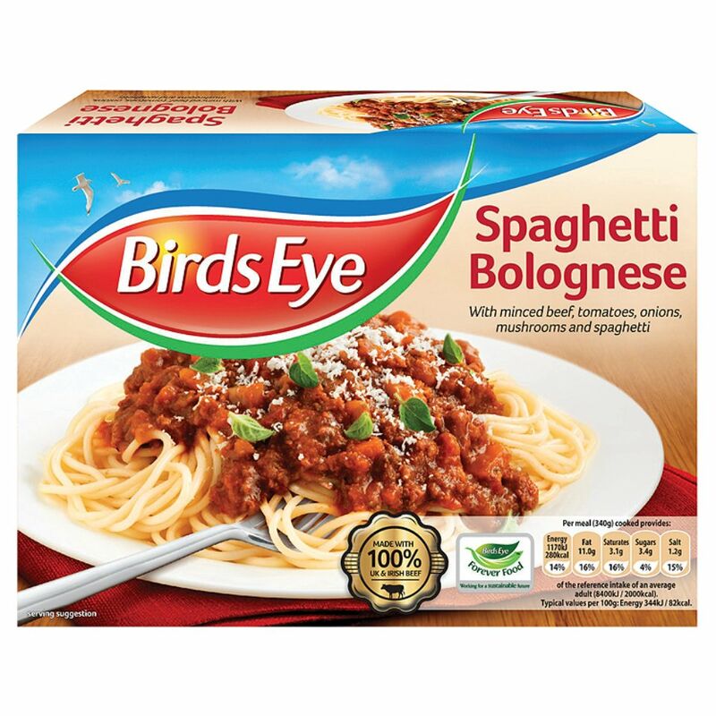 Birds Eye Spaghetti Bolognese 340g Centra