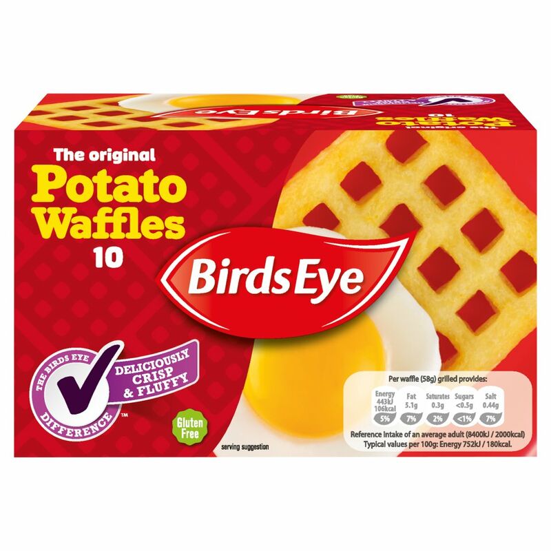 Birds Eye 10 The Original Potato Waffles 567g