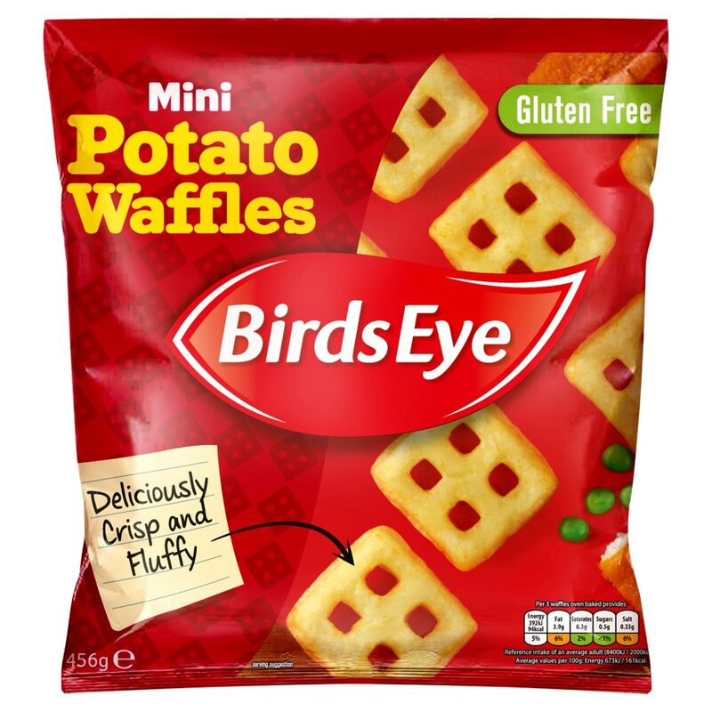 Birds Eye Mini Potato Waffles 456g