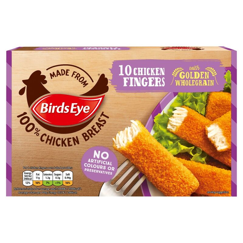 Birds Eye 10 Chicken Fingers 250g