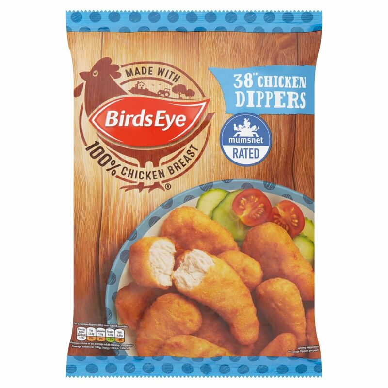 Birds Eye Crispy Chicken Dippers 38 Pack 697g Centra