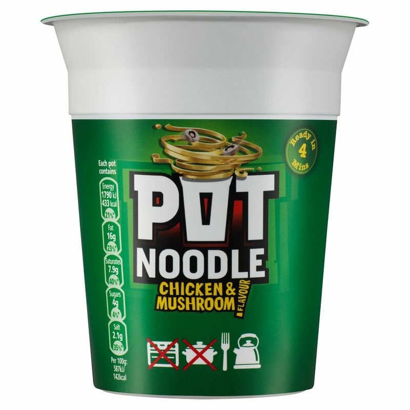 Pot Noodle Standard Chicken & Mushroom 90g