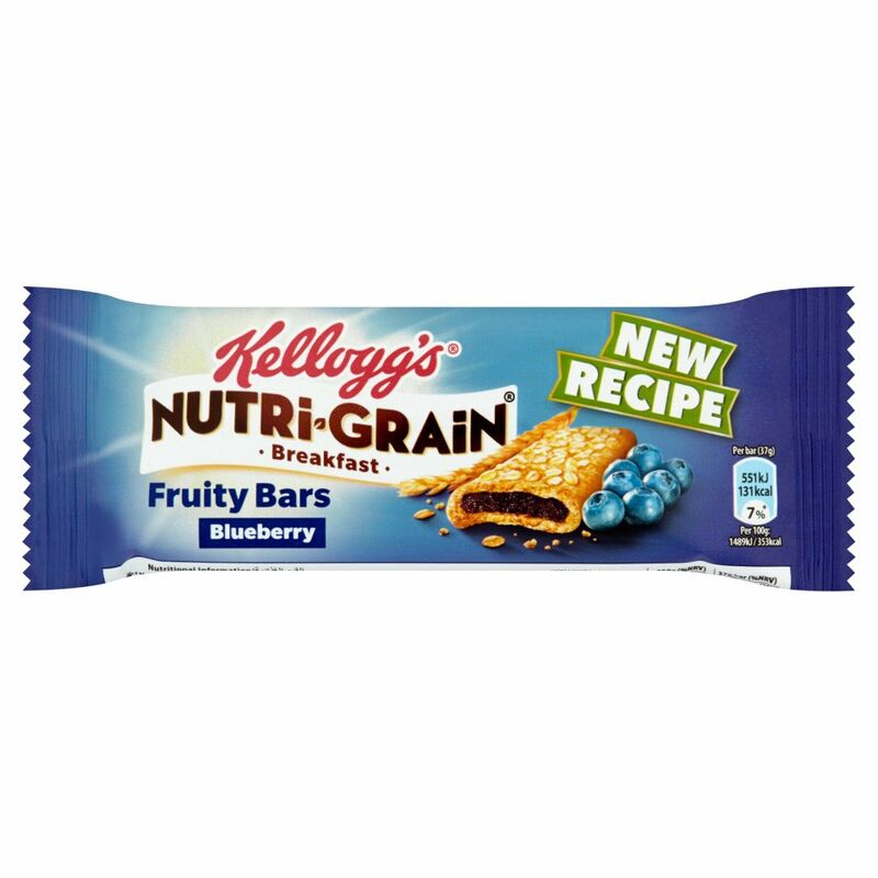 Kellogg's Nutri-Grain Soft & Fruity Blueberry Cereal Bar 37g