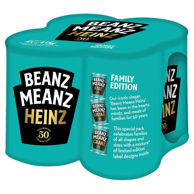Heinz Beanz Meanz 4 x 415g