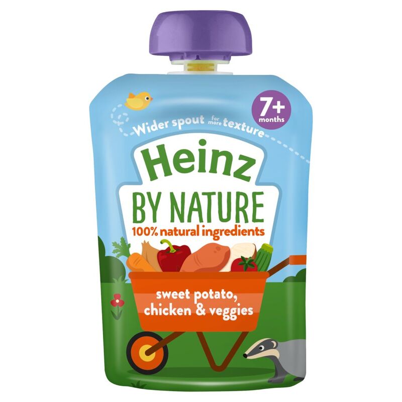 Heinz Sweet Potato, Chicken & Veggies Mashed Meals 7+ Months 130g