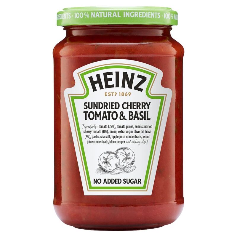 Heinz Sundried Cherry Tomato & Basil Pasta Sauce 350g