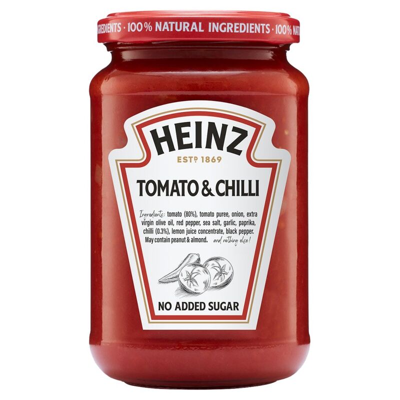 Heinz Tomato & Chilli Pasta Sauce 350g