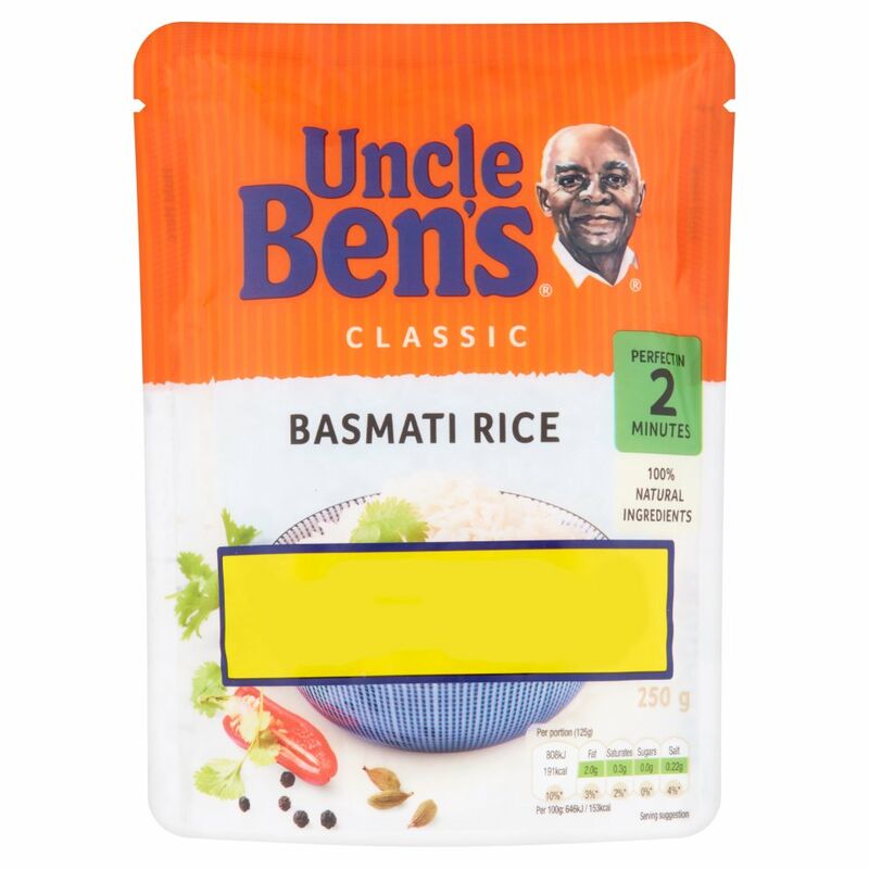 UNCLE BEN'S® Classic Basmati Rice 250g UNCLE BEN'S® Classic Basmati Rice 250g