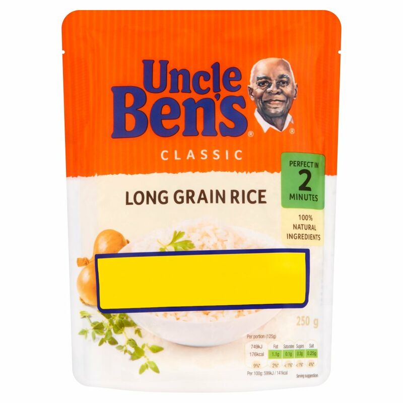 UNCLE BEN'S® Classic Long Grain Rice 250g