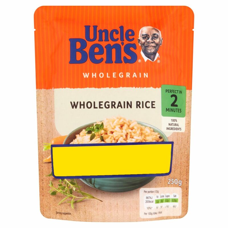 UNCLE BEN'S® Wholegrain Rice 250g UNCLE BEN'S® Wholegrain Rice 250g