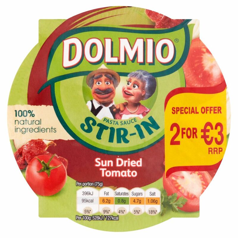 DOLMIO® Pasta Sauce Stir-In Sun Dried Tomato 150g