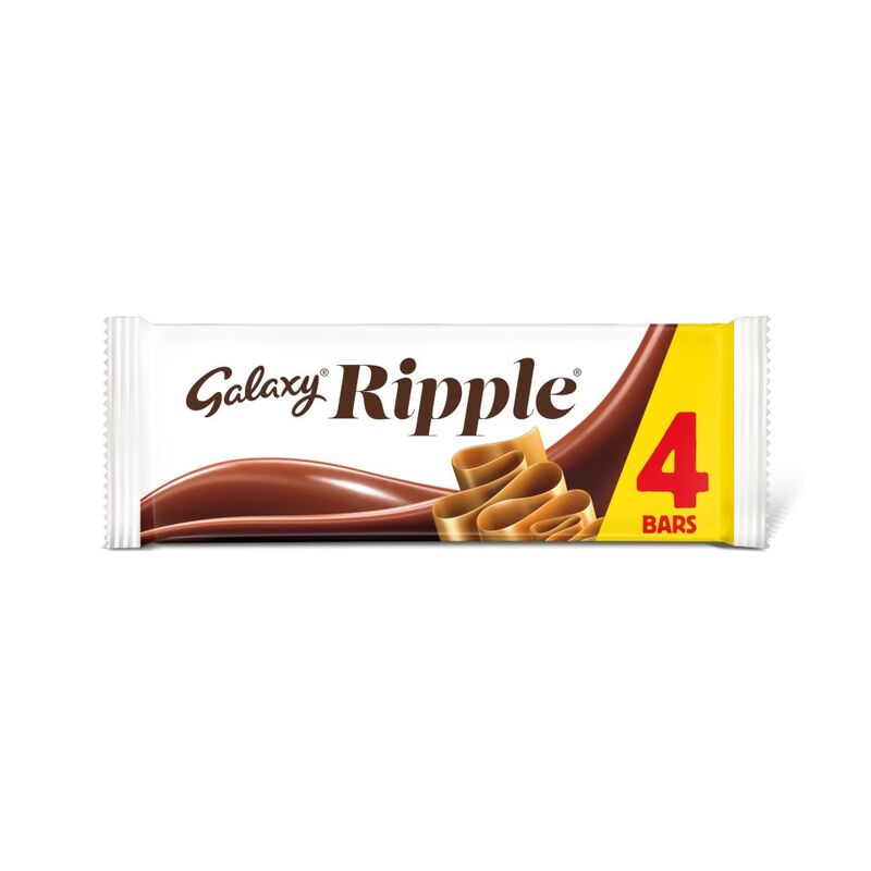 Galaxy Ripple Chocolate Bars Multipack 4 x 30g
