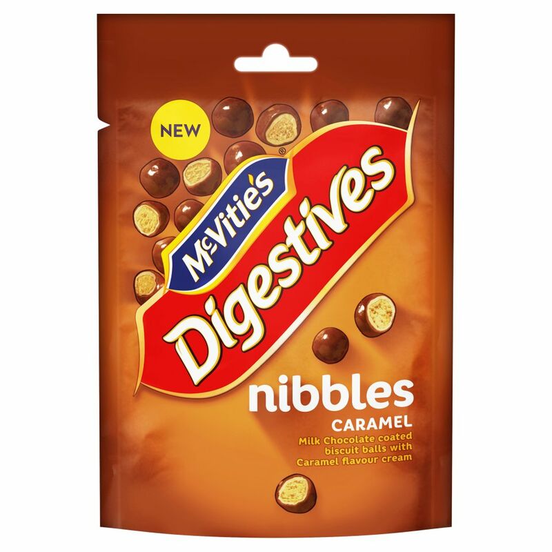 McVitie's Digestives Nibbles Caramel 120g
