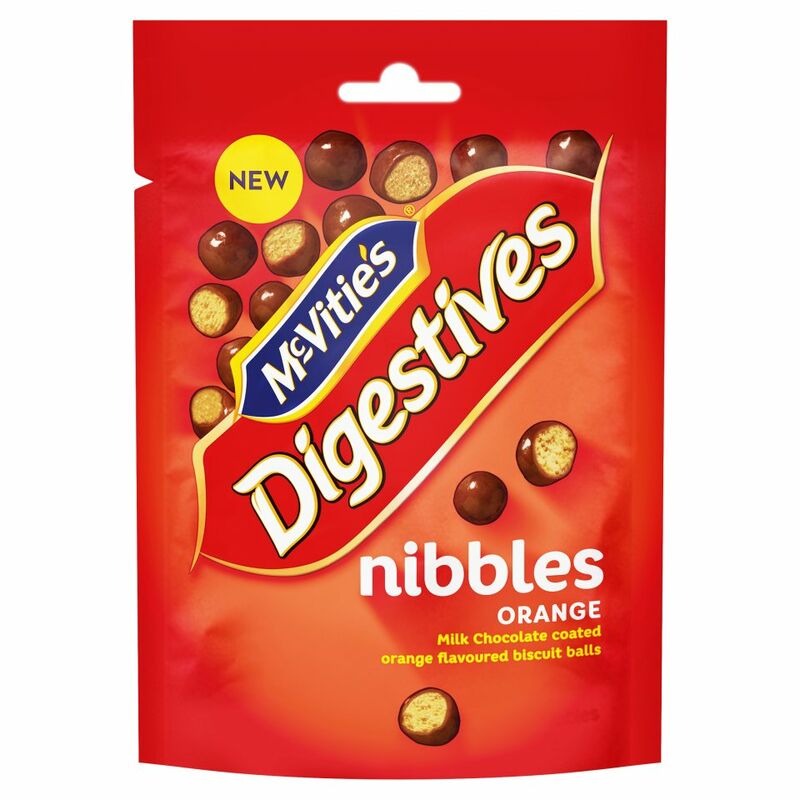 McVitie's Digestives Nibbles Orange 120g