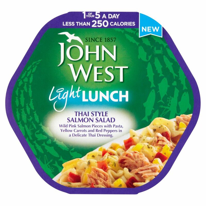 John West Light Lunch Thai Style Salmon Salad 220g