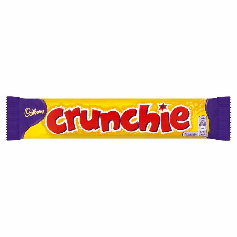 Cadbury Crunchie Chocolate Bar 40g