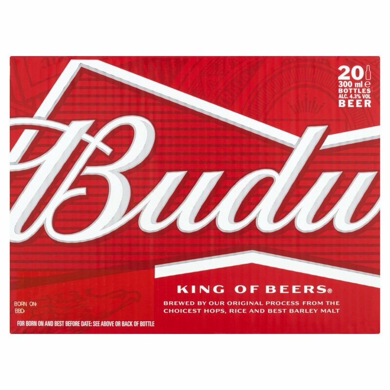 Budweiser King of Beers 20 x 300ml
