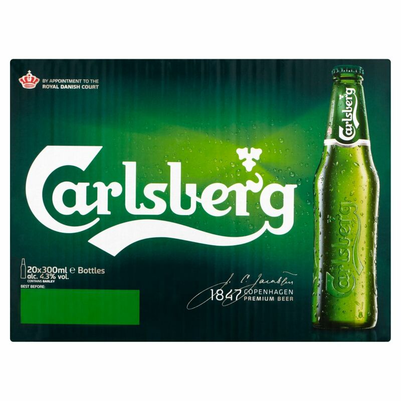 Carlsberg Premium Beer 20 x 300ml Carlsberg Premium Beer 20 x 300ml